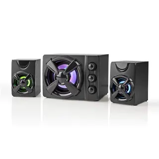 Produktfoto för Nedis Gaming GSPR31021BK - speaker system