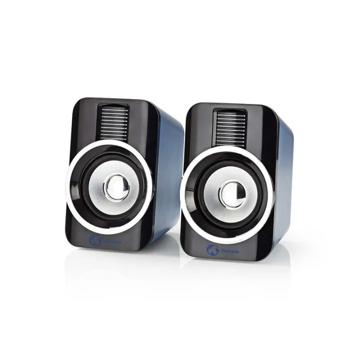 Alternativ bild 0 för Nedis Gaming Högtalare 15W - Svart/Silver
