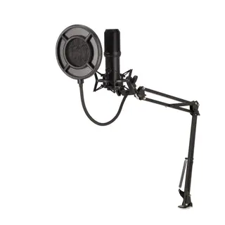 Produktfoto för Nedis Gaming-Mikrofon med skrivbordsfäste, USB-A, POP Filter