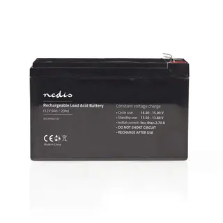 Produktfoto för Nedis Genopladeligt blybatteri 12V | 9000 mAh | 150 x 65