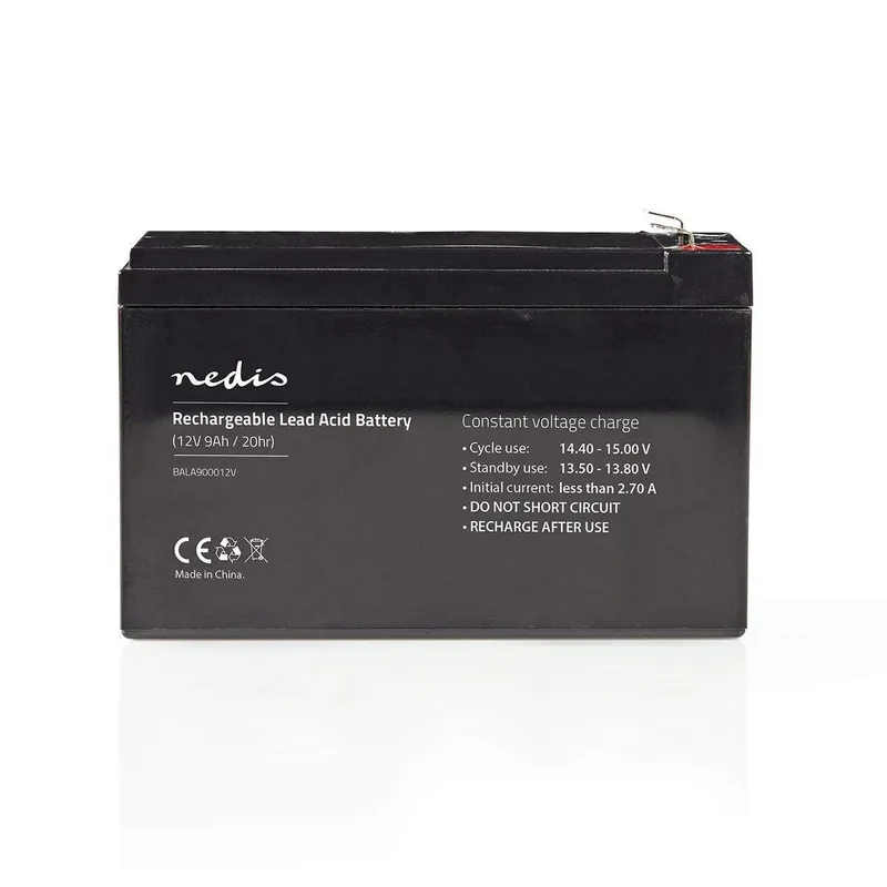 Bild 1 för Nedis Genopladeligt blybatteri 12V | 9000 mAh | 150 x 65