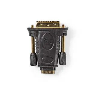 Produktfoto för Nedis ​​HDMI Adapter, DVI-D 24+1-Pin Hane - Svart