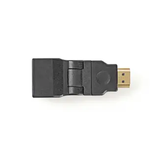 Produktfoto för Nedis HDMI Adapter, Guldplaterad - Svart