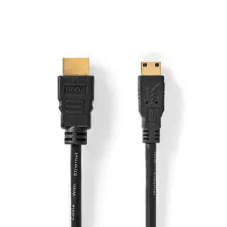 Produktfoto för Nedis High Speed HDMI till HDMI-minikabel med Ethernet, 1,5 m