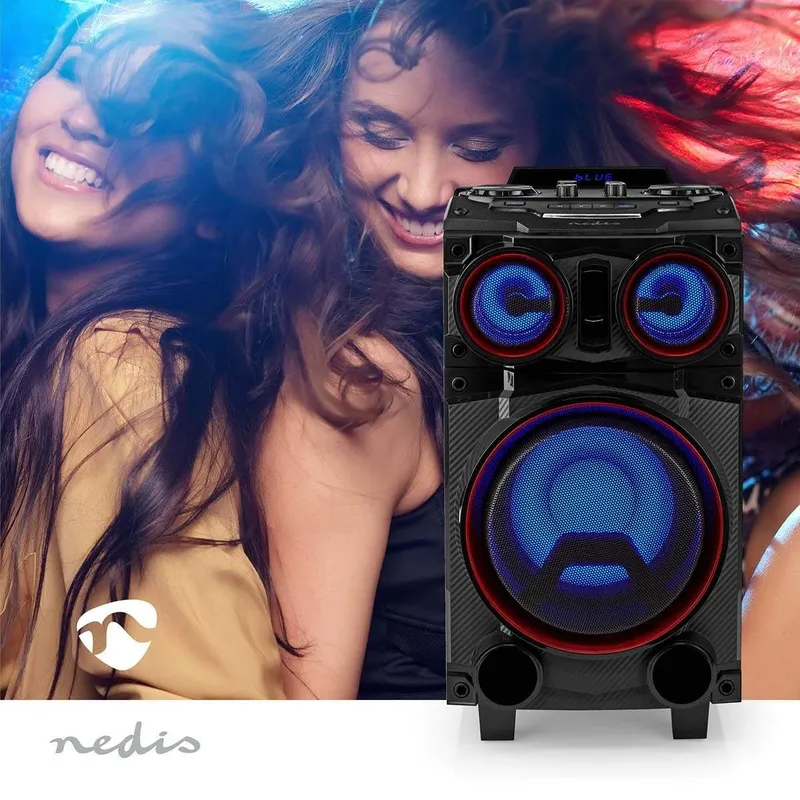 Bild 2 för NEDIS Högtalare SPPT800BK Karaoke