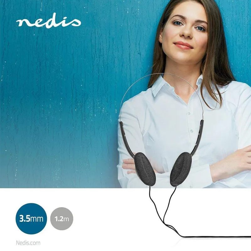 Bild 2 för NEDIS Hörlur HPWD1101 On-Ear