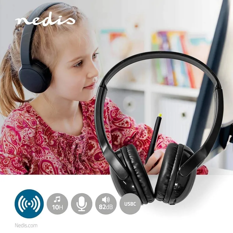 Bild 2 för Nedis HPBT4000BK kid headphones
