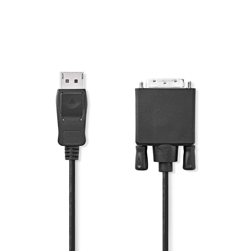 Bild 1 för NEDIS Kabel DP Ha - DVI Ha 2m