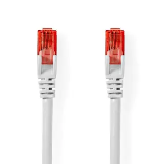 Produktfoto för NEDIS Kabel Nätverk UTP Cat6 2m Vit
