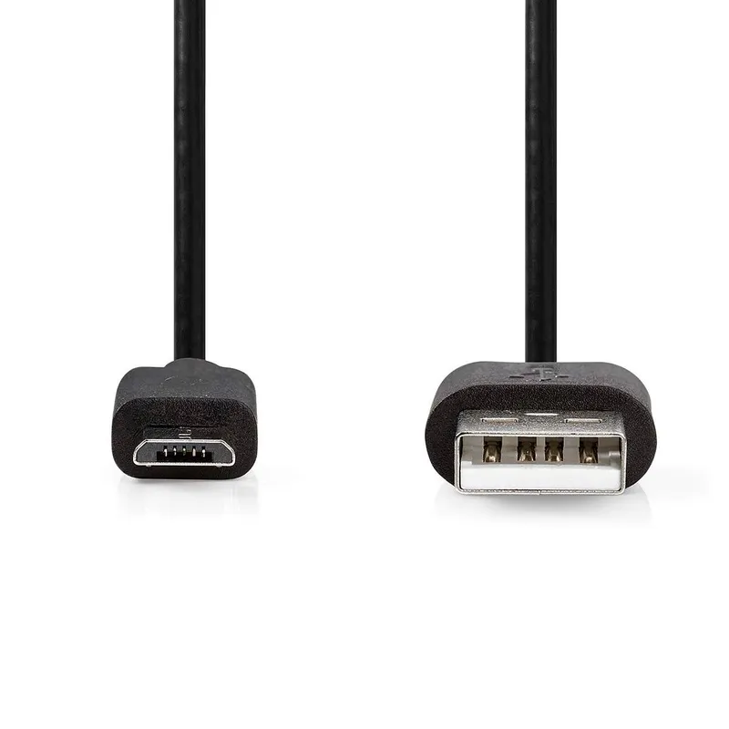 Bild 2 för NEDIS Kabel USB-A Ha - USB Micro B 2m