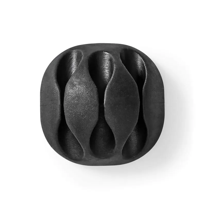 Bild 2 för Nedis Kabelorganiserare, 3 platser, 4-pack - Svart