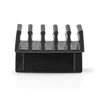 Produktfoto för Nedis Kabelorganiserare, 6 platser, 2-pack - Svart