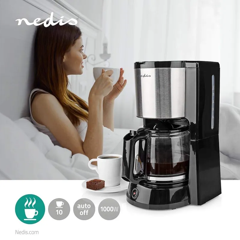 Bild 2 för Nedis KACM260EBK coffee maker