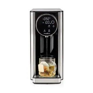 Produktfoto för Nedis KAWD310FBK, Varma drycker, Isolerade, Gjuten aluminium, Svart, Röra, 2,7 l, 2600 W