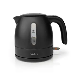 Produktfoto för Nedis KAWK300EBK, 1 l, 2150 W, Svart, Plast, Vattennivå indikator, Sladdlös
