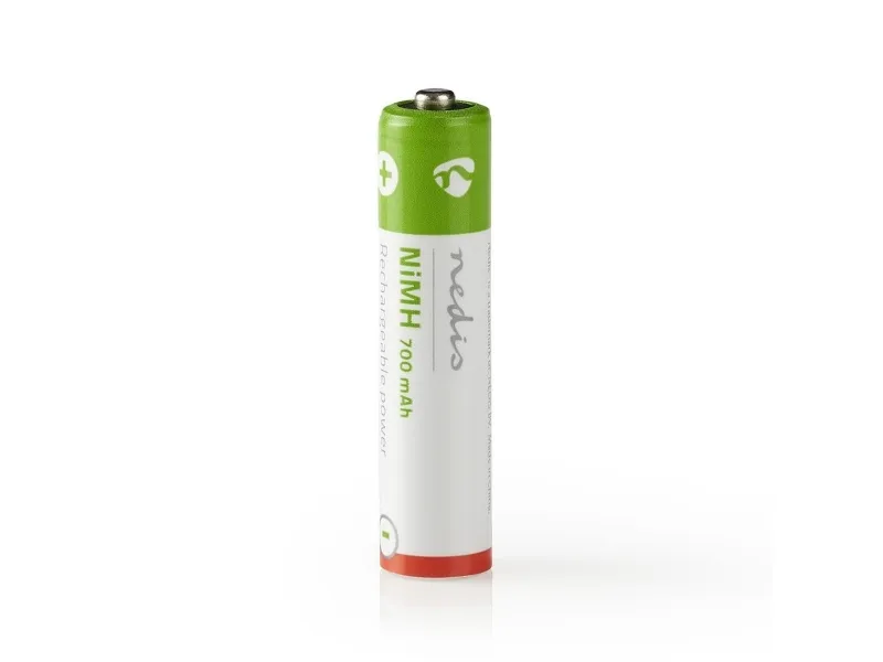 Alternativ bild 0 för Nedis Laddningsbara Ni-MH Batterier AAA, 1.2V, 4-pack