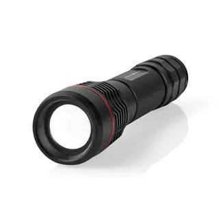 Produktfoto för Nedis LED-ficklampa, batteridriven, 10W - Svart