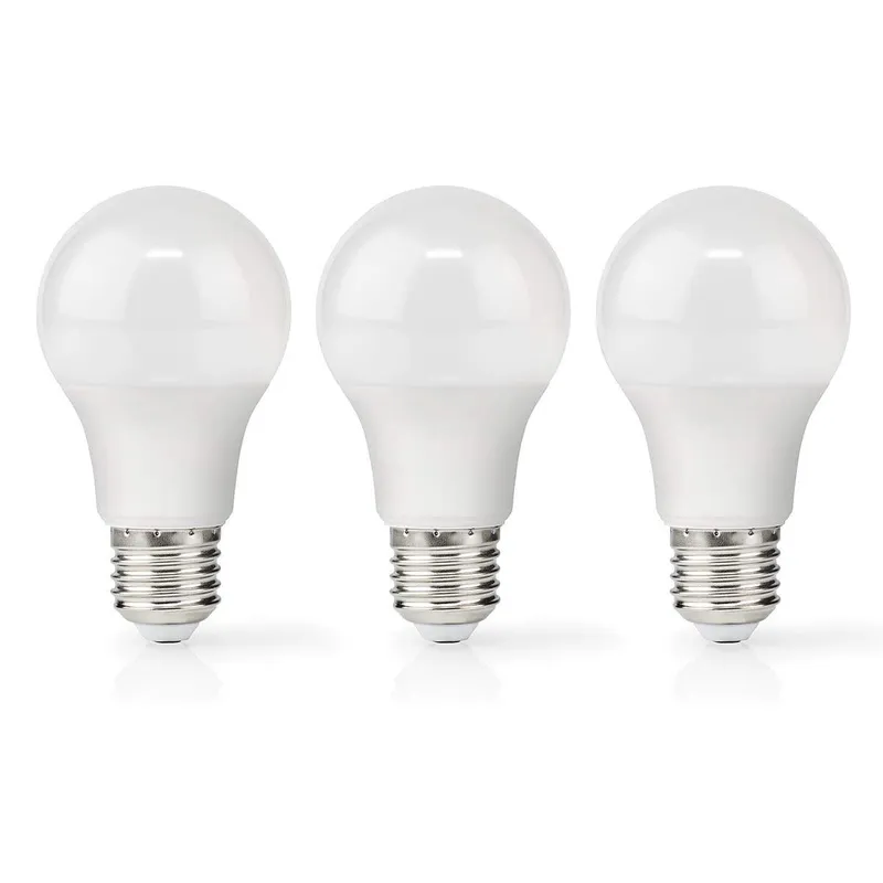 Bild 2 för Nedis LED-lampa E27 | A60 | 11 W | 1055 lm | 2700 K | Varm Vit | Retrostil | Matt | 3 st