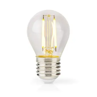Produktfoto för Nedis LED-lampa G45, E27, 4,5W, 470 lm