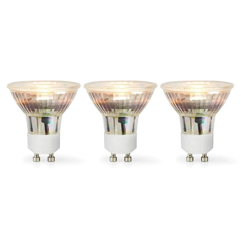 Bild 1 för Nedis LED-lampa GU10, Spot, 4,5W, 345 lm, 3-pack