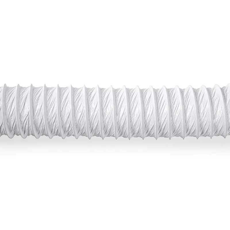 Bild 2 för Nedis Luft Utloppsslang PVC | 127 mm | 6.00 m | Passar till: Air Ventilation / Tumble Dryers | Vit