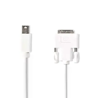 Produktfoto för Nedis Mini Displayport-kabel, 2m - Vit