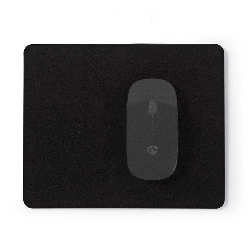Alternativ bild 0 för Nedis Musmatta, 18x22mm - Svart