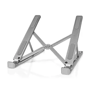 Produktfoto för Nedis NBSTND100SI - Ställ för bärbar dator - 17 - aluminium
