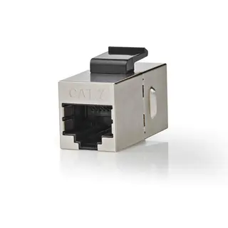 Produktfoto för Nedis Network Coupler | CAT6a / CAT7 | Shielded | RJ45 Female