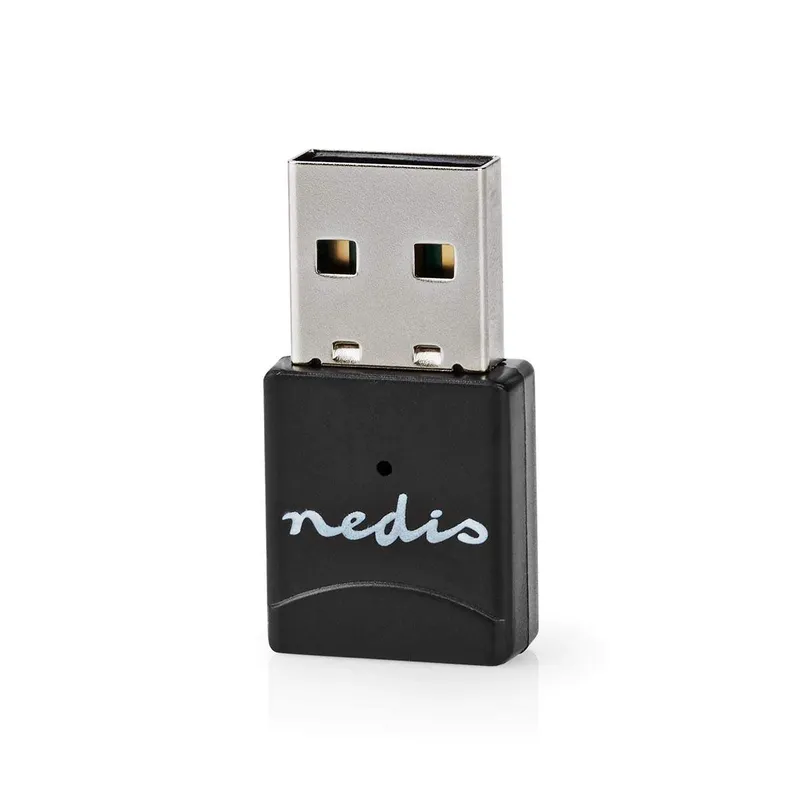 Bild 1 för Nedis Network Dongle AC600, USB-A, 2,4 / 5 GHz, WiFi 600 Mbps