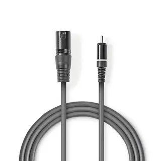 Produktfoto för Nedis OnStage series audio cable - 1.5 m