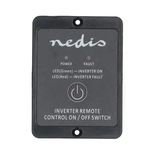 Produktfoto för Nedis Power Inverter Fjärrkontroll | 6.00 m | RJ12 | Svart