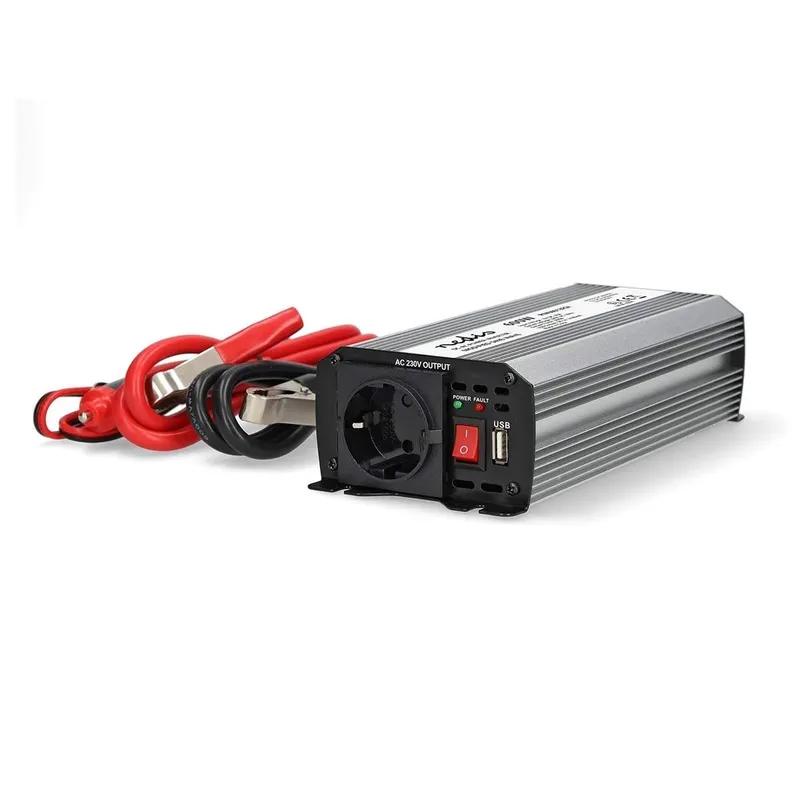 Bild 1 för Nedis Power Inverter Modifierad sinusvåg, 12V DC, 230V AC 50Hz, 600W
