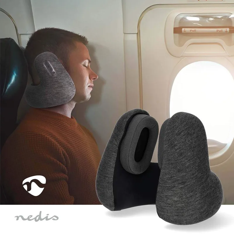 Bild 2 för Nedis resekudde med trådlösa over-ear hörlurar