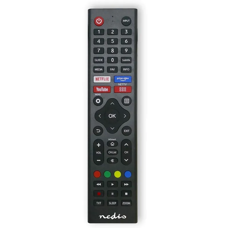 Bild 1 för Nedis Reservfjärrkontroll till Hi-Sense TV, Förprogrammerad