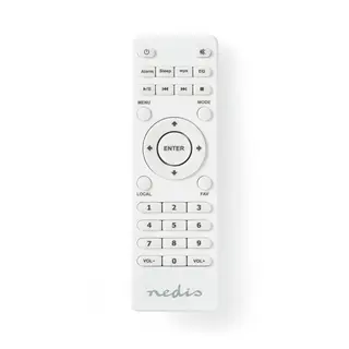 Produktfoto för Nedis Reservfjärrkontroll till internetradio (RDIN2000WT / RDIN2500WT)