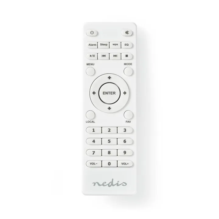 Alternativ bild 0 för Nedis Reservfjärrkontroll till internetradio (RDIN2000WT / RDIN2500WT)