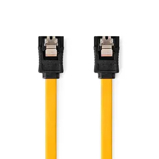 Produktfoto för Nedis SATA kabel, 7-pin hona, 6 Gbps, 1m