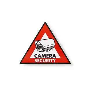 Produktfoto för Nedis sign - surveillance camera - camera security - PVC (pack of 5)