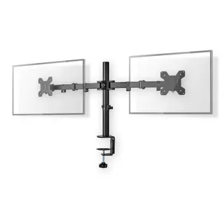 Produktfoto för Nedis Skärmfäste för 2 Monitorer, 15-32", justerbar