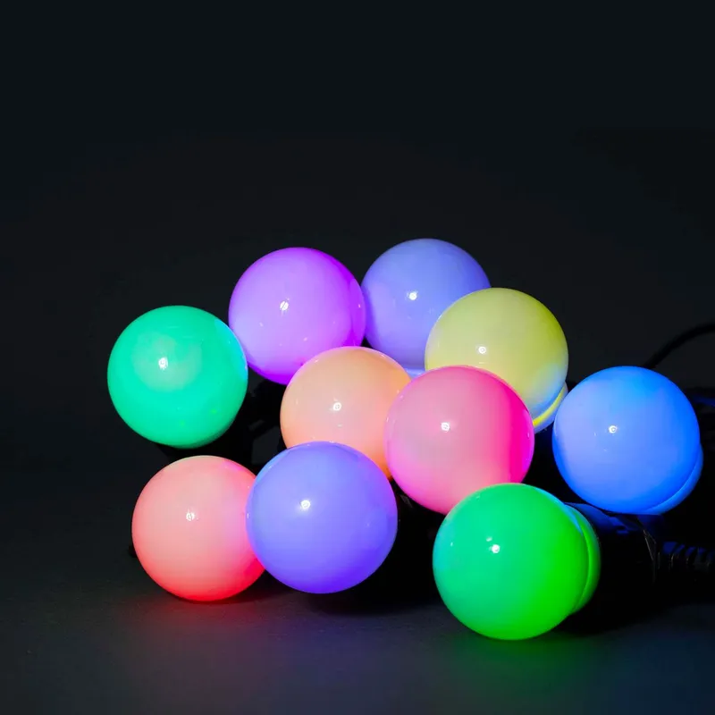 Bild 2 för Nedis SmartLife - Stränglampor - LED - 1 LED/m - 3.08 W - klass G - RGB-lampa - svart