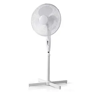 Produktfoto för NEDIS Stativfläkt 40 cm 45 W Plast Vit