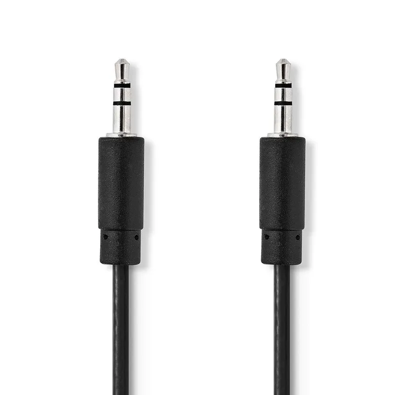 Bild 1 för Nedis Stereoljudkabel | 3.5 mm Hane | 3.5 mm Hane | Nickelplaterad | 3.00 m | Rund | Svart | Låda
