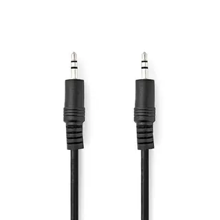 Produktfoto för Nedis Stereoljudkabel AX 3.5mm hane till hane, 1.5m
