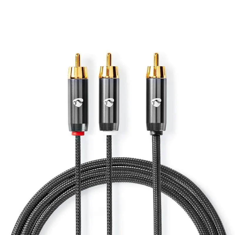 Alternativ bild 0 för Nedis subwoofer cable - 3 m