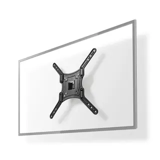 Produktfoto för Nedis TVWM1330BK bracket - full-motion - for TV - black 30 kg 55" 100 x 100 mm