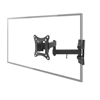 Produktfoto för Nedis TVWM1510BK, 33 cm (13), 68,6 cm (27), 15 kg, 75 x 75 mm, 100 x 100 mm, Sort