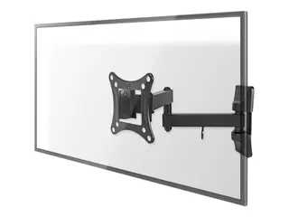 Produktfoto för Nedis TVWM1510BK, 33 cm (13), 68,6 cm (27), 15 kg, 75 x 75 mm, 100 x 100 mm, Sort