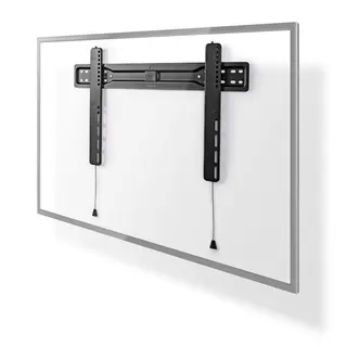 Produktfoto för Nedis TVWM5050BK bracket - Ultra-Slim - for TV - black 35 kg 70" 200 x 200 mm