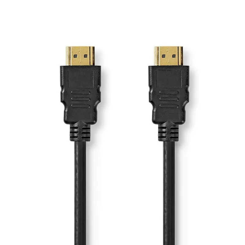 Bild 1 för Nedis Ultra High Speed ​​HDMI ™ kabel | HDMI™ Kontakt | HDMI™ Kontakt | 8K@60Hz | 48 Gbps | 2.00 m | Rund | 6.5 mm | Svart | Låda
